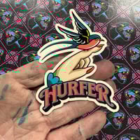 Bird on Hand  Sticker