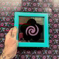 Borneo Rose w/ Mirror glass painting