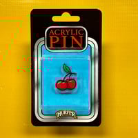 Image 1 of Cherries- Acrylic Pin