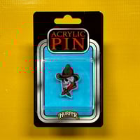 Image 1 of Cowboy- Acrylic Pin
