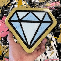 Diamond- Wood Cutout