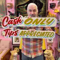 Image 2 of Tips Appreciated or Cash Signs