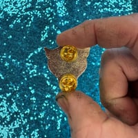 Image 4 of Panther Head- Enamel Pin