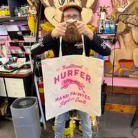 Image 2 of Panther jumbo tote bag