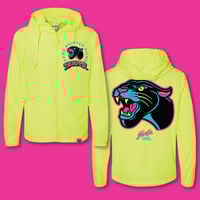 Image 1 of Panther- Neon Yellow Windbreaker